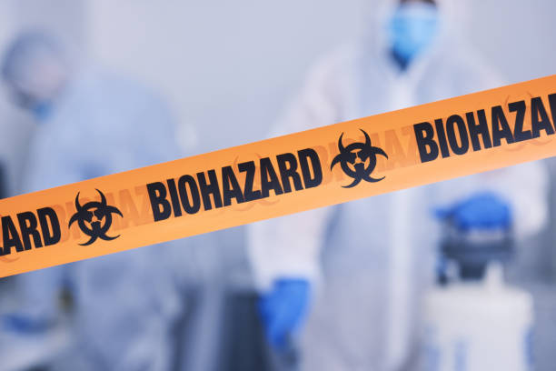 Professional Biohazard technician working in New London, MN